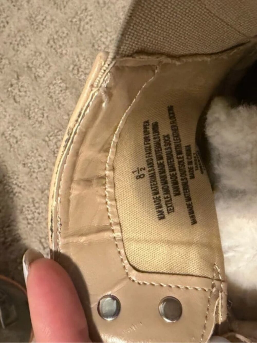 Target Zip Sherpa Boot - Picture 3 of 4